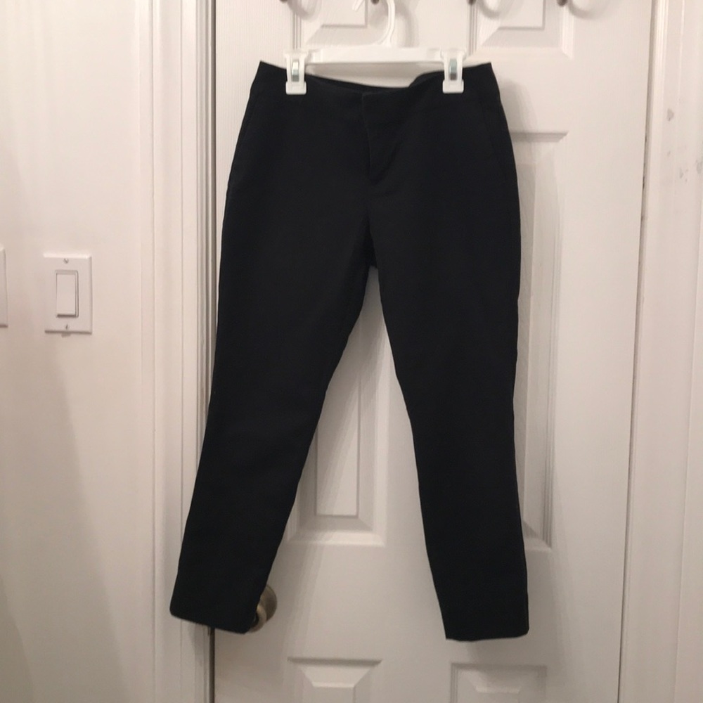 BANANA REPUBLIC Black Cropped Pants
